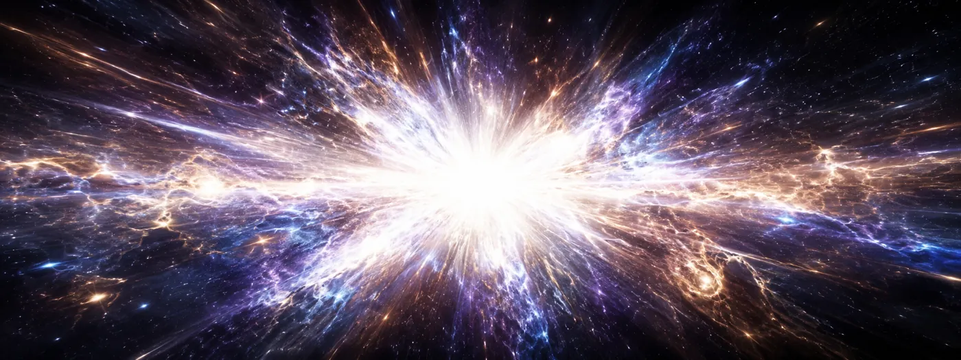 &lsquo;The Big Bang&rsquo; by Facundo Diaz, accompanying The Origin of Our Universe report